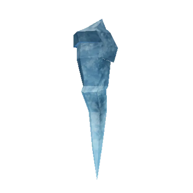 Cryogenic Icicle