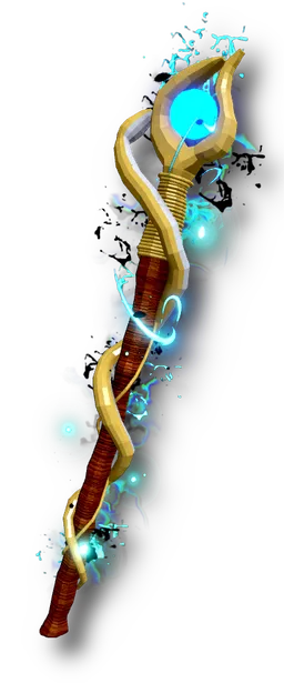 Gilded Staff