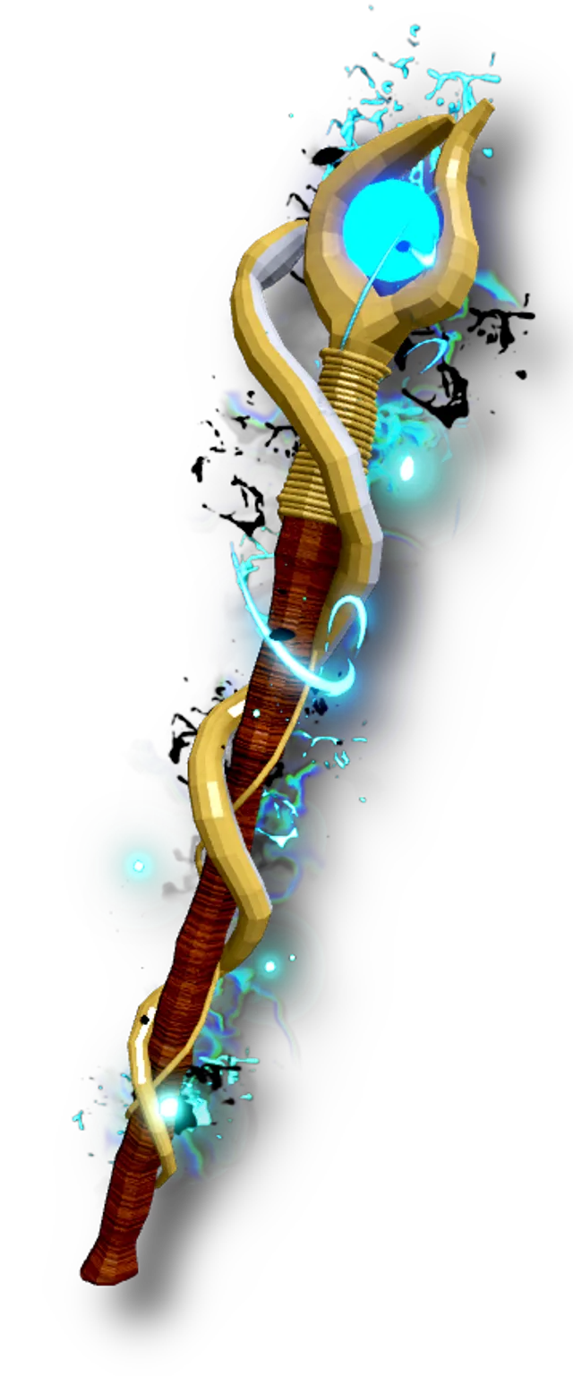 Gilded Staff