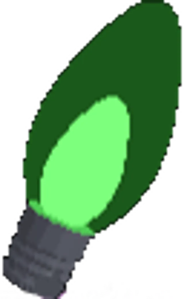 Green Festive Light