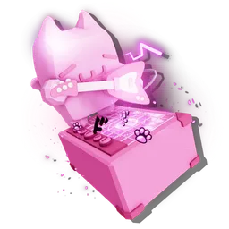 Pink Rebel Kitty