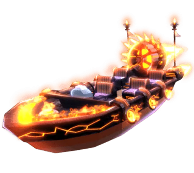 Volcanic Speedboat